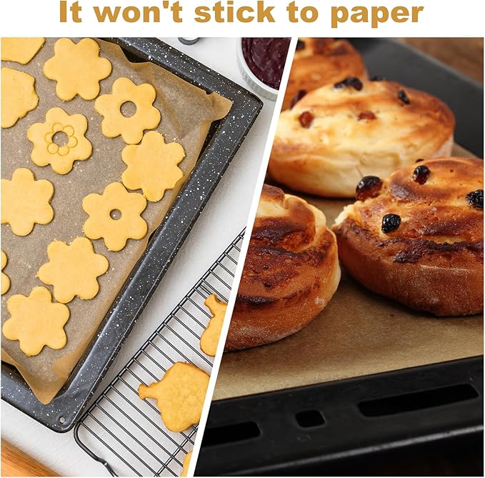 200 PCS Unbleached Parchment Paper 12x16 In ??Precut Baking Sheets for Air Fryer, Oven, and Grill