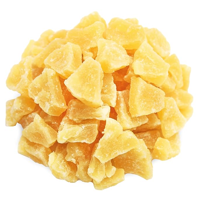 Anna and Sarah Dehydrated Pineapple Tidbits NATURAL NO SO2, Non GMO, Gluten Free, High In Fibers in