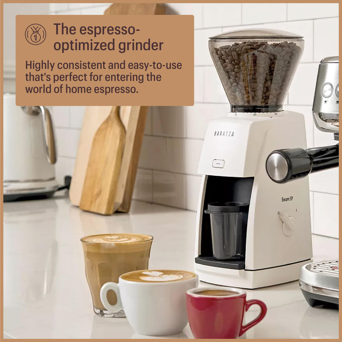 Baratza Encore ESP Coffee Grinder ZCG495BLK, Black