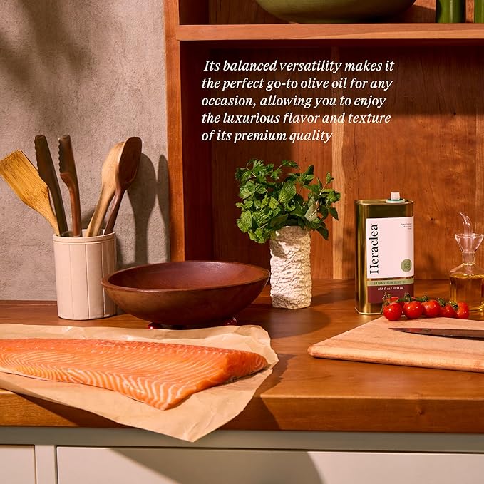 Heraclea - Everything Oil - Extra Virgin Olive Oil - Organic Olive Oil - Extra Virgin - Cold