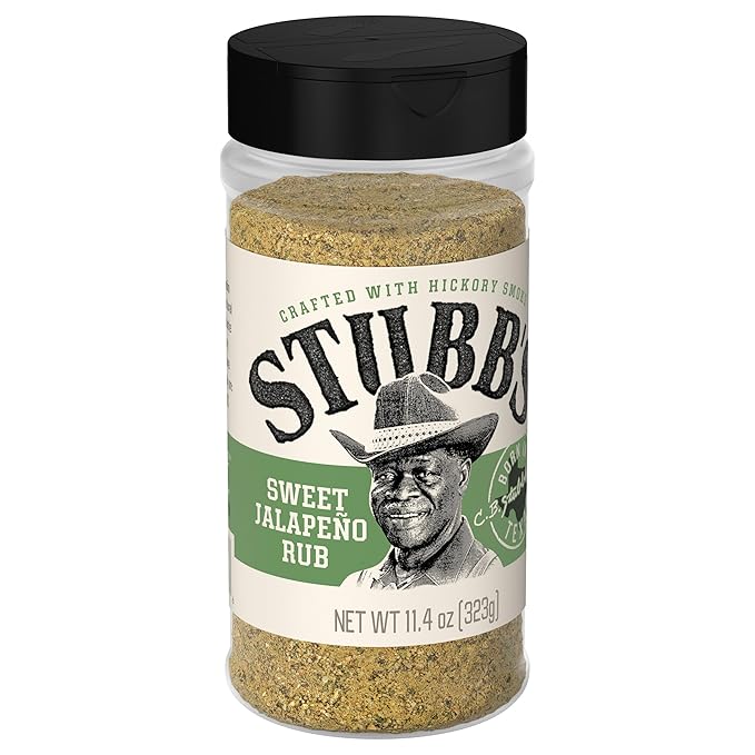 Stubb's Sweet Jalapeño Rub, 11.4 oz