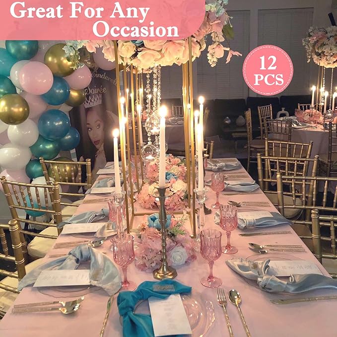 Plastic Wine Glasses，Plastic Goblets Vintage Style Cordial Drinking Glasses for Wedding Reception