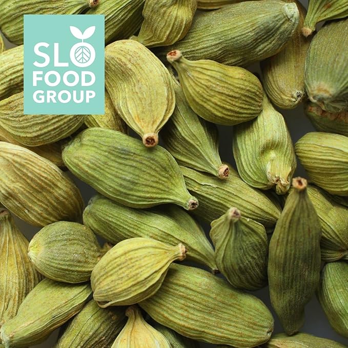 Slofoodgroup Green Cardamom Pods -Natural Cardamom Spice- 16 Oz.