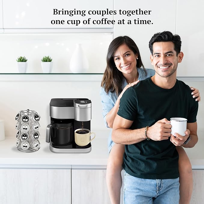 Couple's Coffee K-Cups | Gives Back to Military Families | Medium Dark Roast Coffee Pods | Gourmet