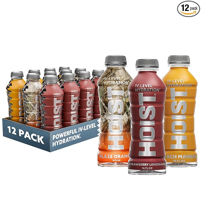 HOIST Premium Military Hydration Electrolyte Drink, Powerful IV-Level Hydration, Clinically Proven