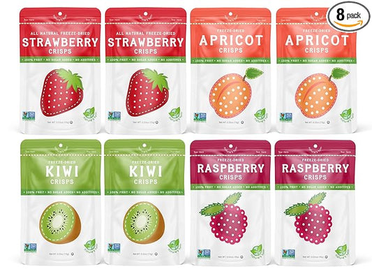 Nature?™s Turn Freeze-Dried Fruit Crisps ??Healthy, Gluten-Free, Crispy & Delicious, Plant-Based