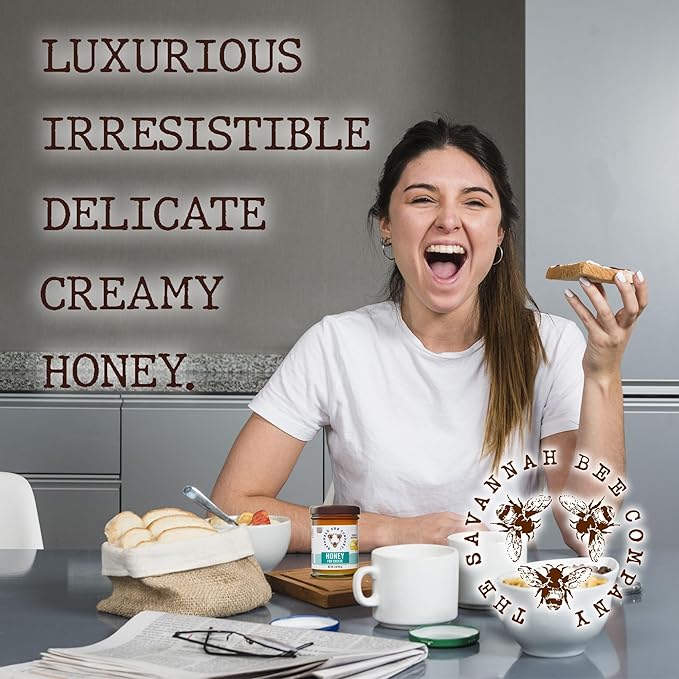 Savannah Bee Company Honey - Pure, Natural, Raw Honey