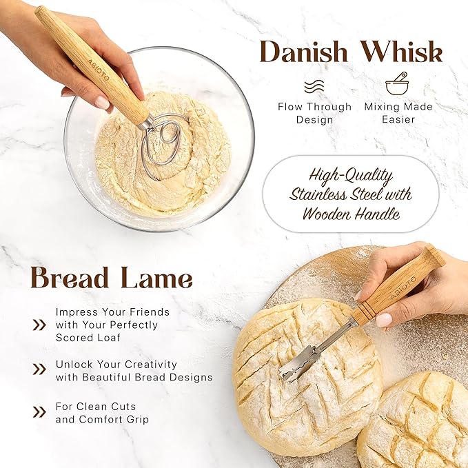 Sourdough Kit with Professional Bread Making Tools - A Complete Sourdough Bread Making Kit