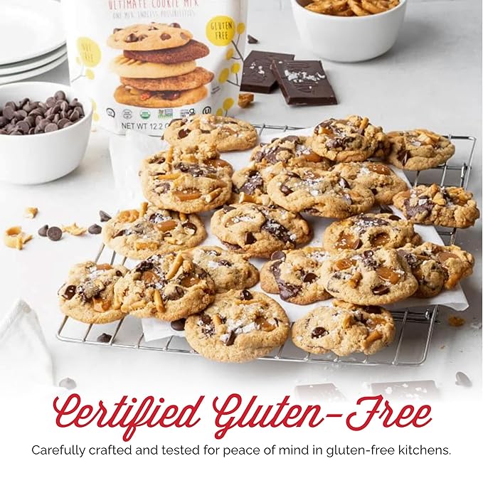 Otto's Naturals Grain-Free Ultimate Cookie Mix, 12.2 Oz., 6 Pack, Top 9 Allergen-Free, Versatile
