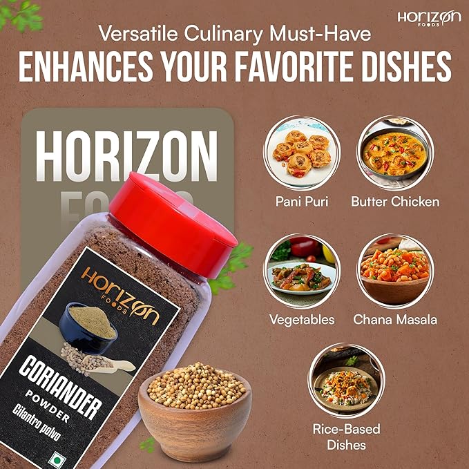 Horizon Foods Premium Red Chili Powder - 200g Indian Spice Blend for Tikka Masala Sauce, Mexican