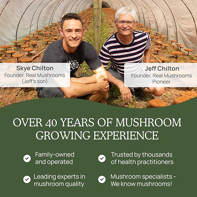 Real Mushrooms Turkey Tail Capsules ??Organic Mushroom Extract for Wellness & Daily Rhythm ??Vegan