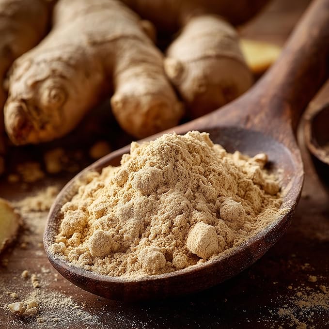 SavorSatch Ground Ginger Powder ??8oz Resealable Pouch | Kosher Certified, Non-GMO | Bold Flavor