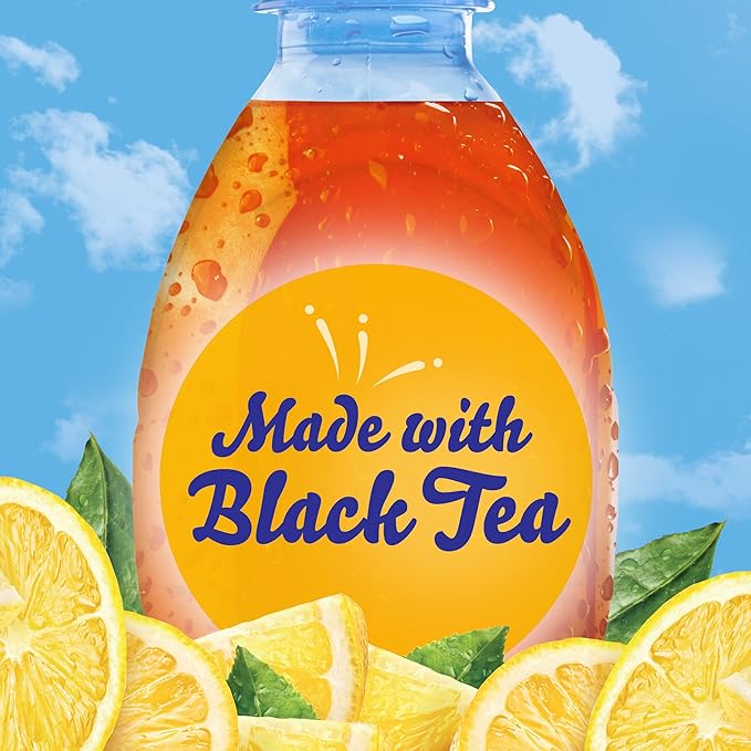 Crystal Light Lemon Iced Tea Naturally Flavored with other natural flavor Powdered Drink Mix, 120