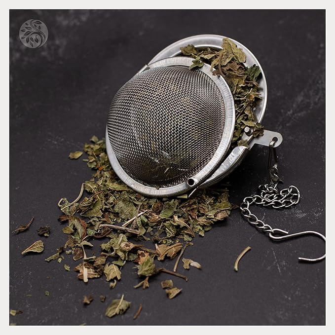 MagJo Naturals Lemon Balm Tea, Bulk Herbal Tea, Loose Leaf Melissa Officinalis, Caffeine Free, Cut