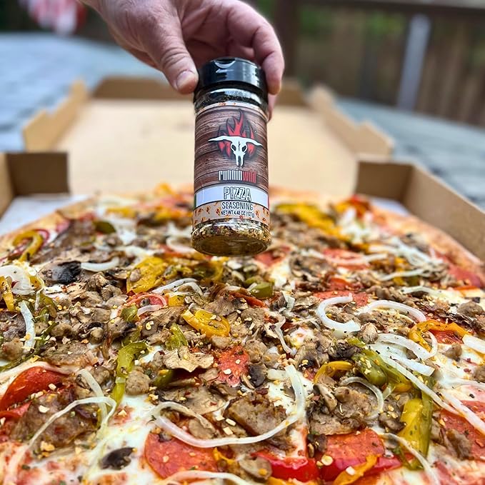 Gourmet Pizza Seasoning | Italian Seasoning Spice Blend | Low Sodium | No Artificial Flavors Added