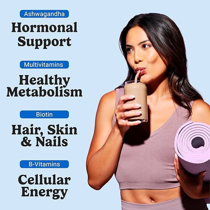 VitaHustle ONE Meal Replacement Shake - Plant Based Protein Powder by Kevin Hart - Vegan, Meal