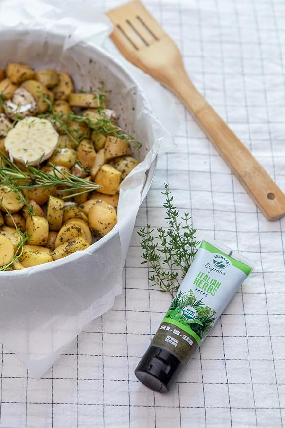 Aroma One Italian Herbs Puree Paste - Organic Herb Concentrate for Cooking, Seasoning & Sauces