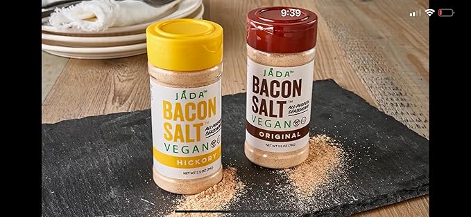 Jada Spices Hickory Bacon Salt - Vegan Bacon Seasoning Salt, Sweet Mesquite Flavor | Gluten-Free