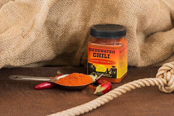 Chugwater Chili | Gourmet Chili Seasoning Mix & Taco Seasoning | 3oz Tub | Wyoming State
