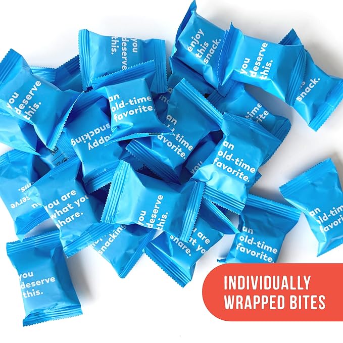 For Noshers Only - Peanut Butter Bites - Kosher Dairy Free Vegan Gluten Free Chocolate Peanut