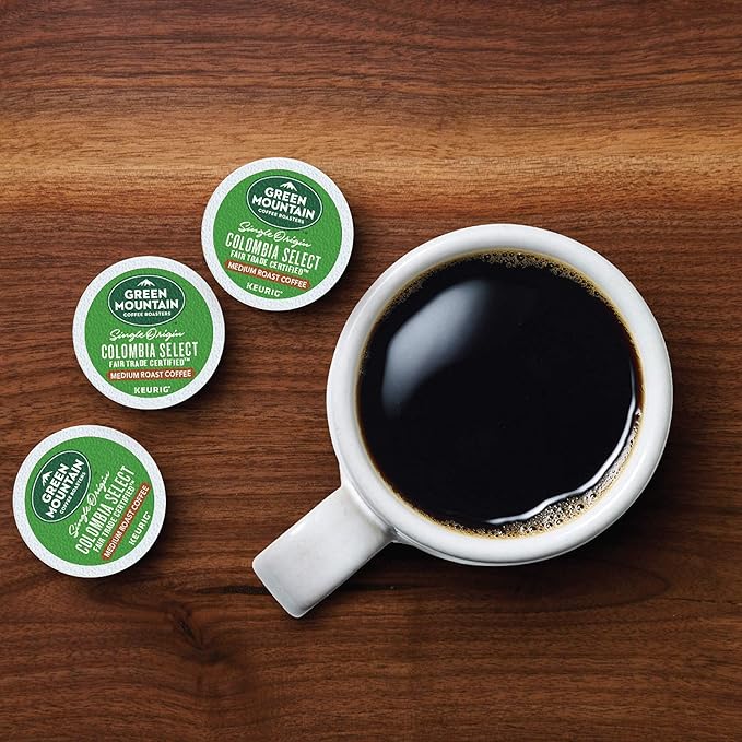 Green Mountain Coffee Roasters Colombia Select Coffee, Keurig Single-Serve K-Cup Pods, Medium Roast