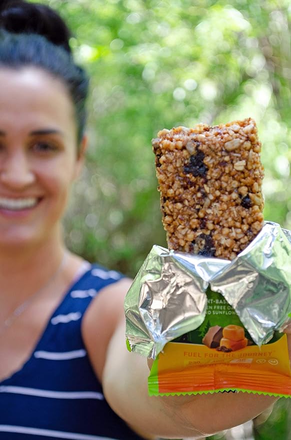 Plant-Based Natural Energy Bar (1.94 Ounce Protein Bar, 12 Count) High Protein Non-GMO, Gluten