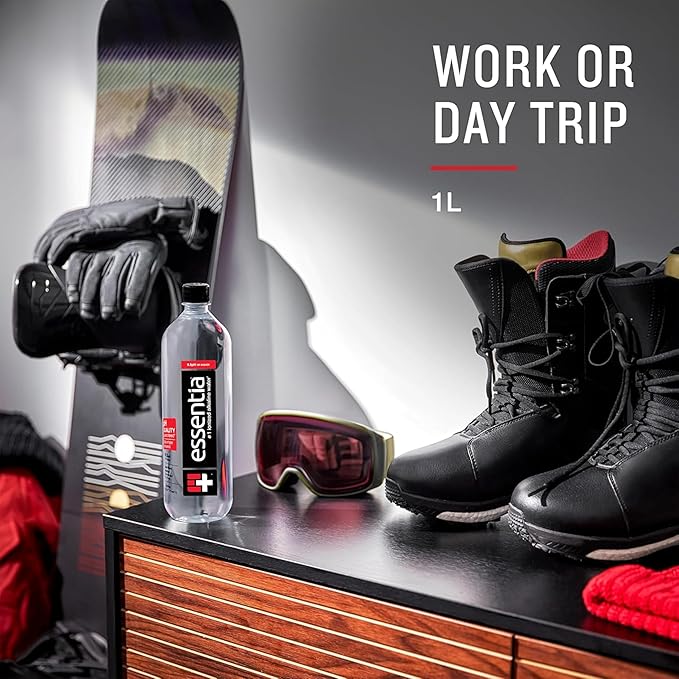 Essentia Water Bottled, Ionized Alkaline Water:99.9% Pure, Infused With Electrolytes, 9.5 pH Or