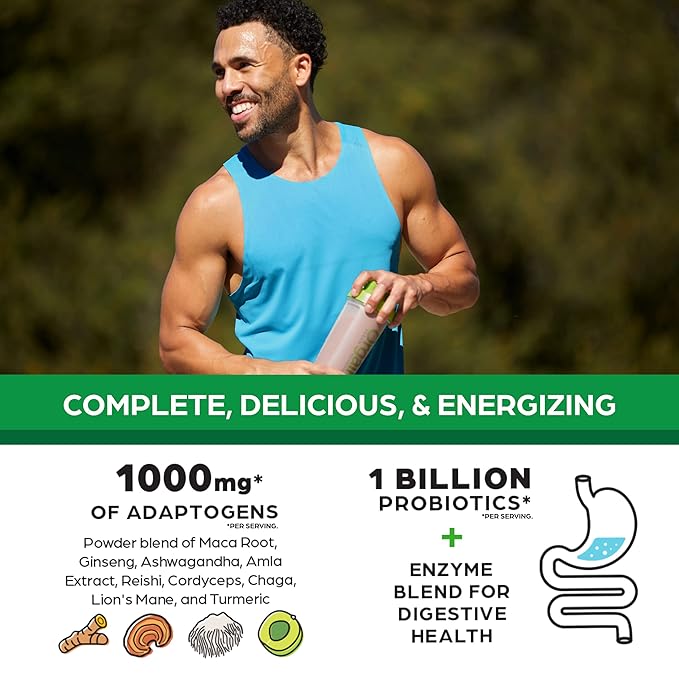 Orgain Perfect Meal, Organic, Vegan Meal Replacement Protein Powder, Chocolate - 25g Plant Based