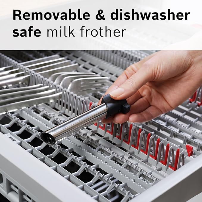 Bosch 300 Series Fully Automatic Espresso and Coffee Machine ??In-Cup Frother, OneTouch Milk