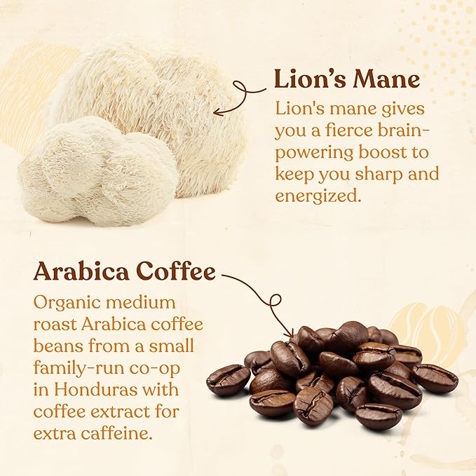 Four Sigmatic Focus Coffee Pods Compatible with Nespresso Original | Organic Medium Roast Espresso