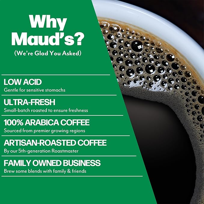 Maud's Dark Roast, Medium Roast & French Roast Coffee Pods Bundle, 54 ct, Recyclable Single Serve