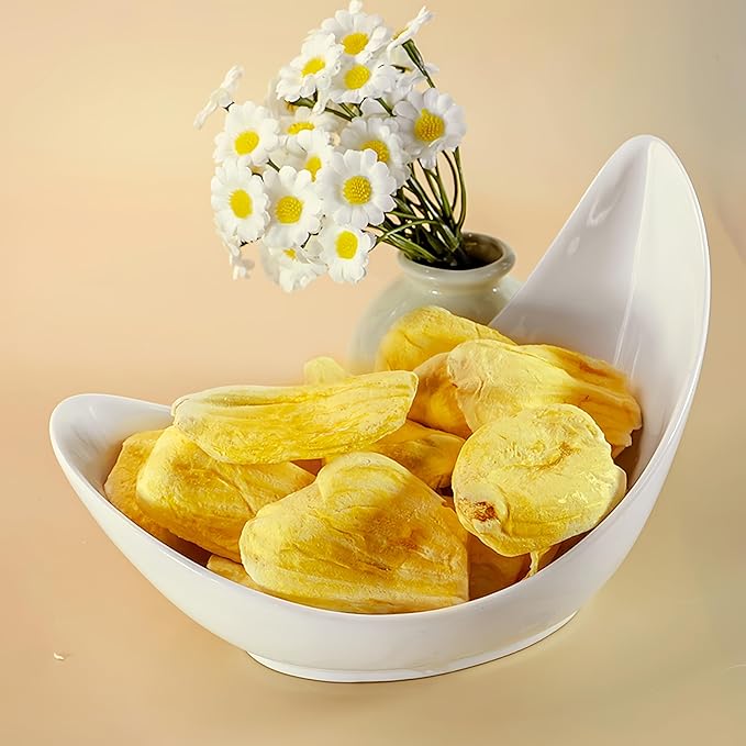 Premium Freeze-Dried Jackfruit Chips 8.8oz (250g) - Crunchy Tropical Snack, No Sugar Added | Rich