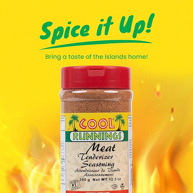 Cool Runnings Meat Tenderizer Seasoning 350g - Perfect Blend for Softening and Marinating Meats