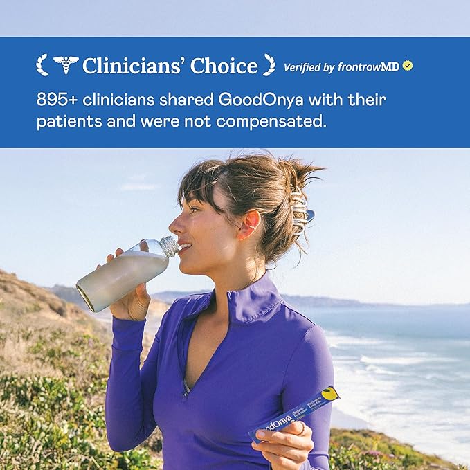 GOODONYA Organic Hydration Electrolyte Drink Mix, Certified Organic Hydration Powder, Non-GMO