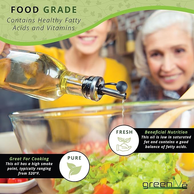 GreenIVe Avocado Oil Naturally Grown 100% Pure Natural without Additives, Clean, Cold Pressed