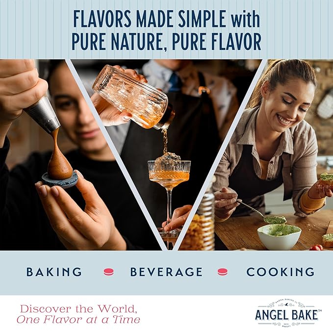 Pure Valencia Orange Extract, Five Times Strength ??Perfect for Baking, Mixology & Culinary