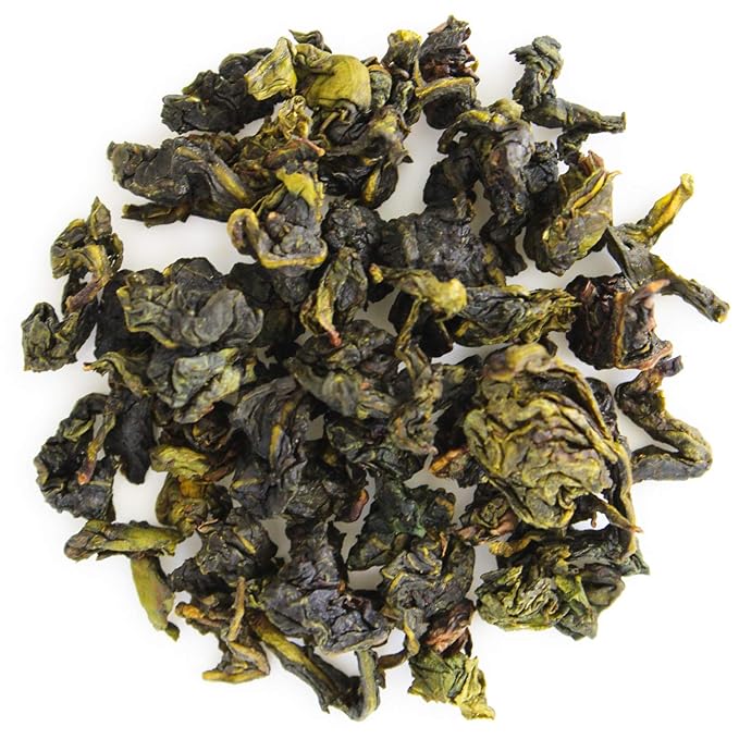Teabloom Organic Oolong Tea, Milky Oolong Loose Leaf Tea, Rolled Leaves Famous for its Milky Taste