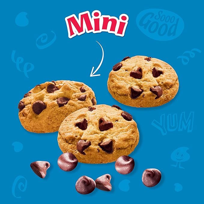 CHIPS AHOY! Mini Original Chocolate Chip Cookies, 60 Snack Packs