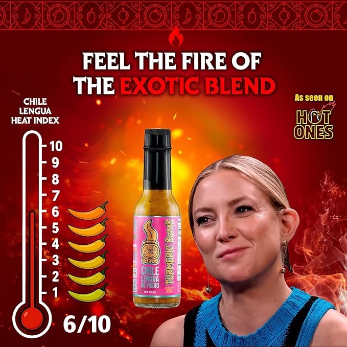 Spicy Trio Celebrity Variety Pack – Bhutila Fire, Turmeric Bomb, & Chicho-Ghost – Hot Ones Featured