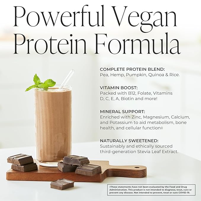 Arbonne EssentialMeal Meal Replacement Shake - Protein Shake, Vegan Protein Powder, Complete Daily