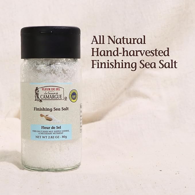 Le Saunier de Camargue Fleur de Sel – Original French Sea Salt Finishing Salt – Gourmet