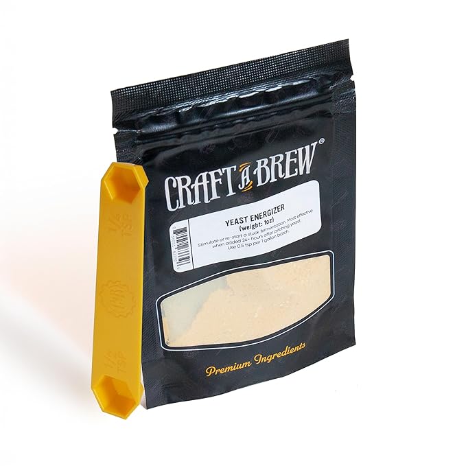 Craft A Brew - Yeast Energizer - For Wine & Beer Brewing - Nutrient Booster - For Stalled