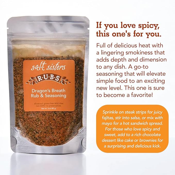 Salt Sisters Dragon's Breath Rub, 8 Ounce