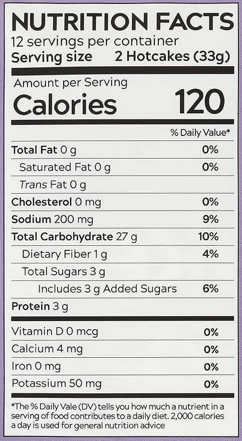 Gluten Free Rolled Hotcakes Crepe Mix by American Table, Made with American-Grown Ingredients &