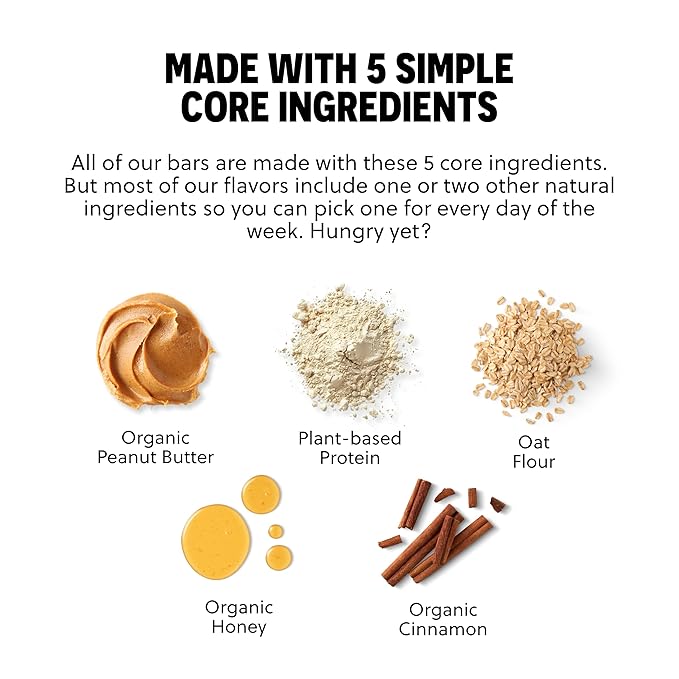 FROPRO Plant Protein Snack Bars - Plant Based Protein Bars, All-Natural, Gluten, Dairy, & Soy Free