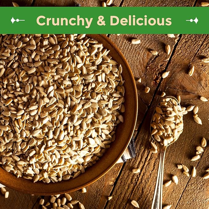 Sincerely Nuts Sunflower Seeds Unsalted (No Shell) (No Shell) (5 LB)- Nutritious and Satisfying