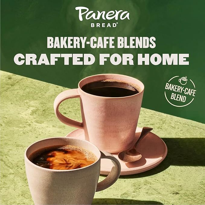 Panera Bread Hazelnut Crème Light Roast Coffee, Single Serve 60 Count Pods (6 Packs of 10)