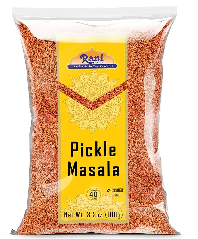 Rani Pickle (Achar) Masala Indian Spice Blend 3.5oz (100g) ~ All Natural | Vegan | Gluten Friendly
