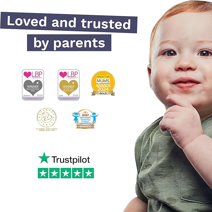 Pura Size 4 Diapers, 66 Count, Unisex, Organic Cotton, Leak-Free, Plant-Based, Dermatologically