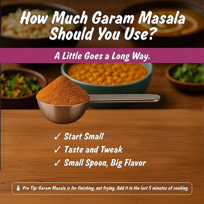 Spice Profile USDA Organic 11-Spice Garam Masala, 3 oz, Lab Tested for Heavy Metals, Salt Free